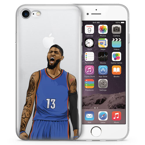 PG 13 OKC Basketball iPhone Case