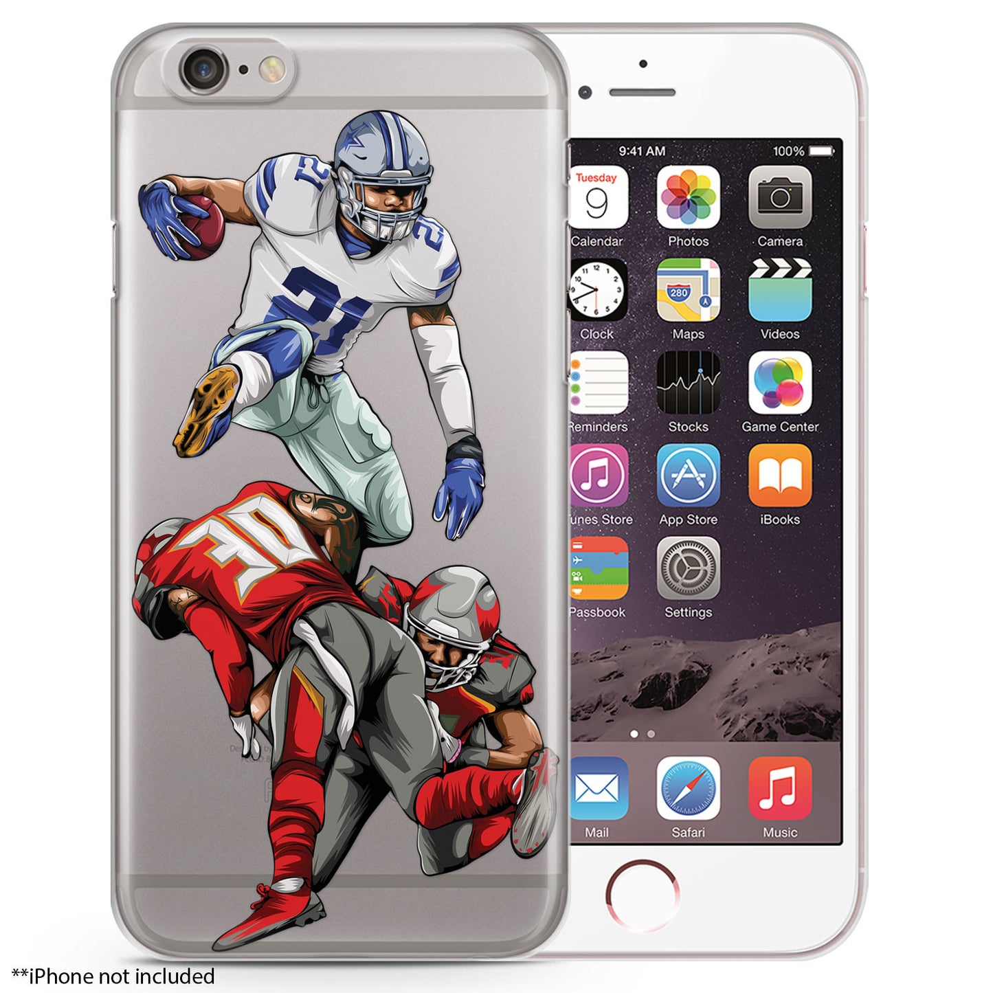 Zeke Hurdles 2.0 Football iPhone Case