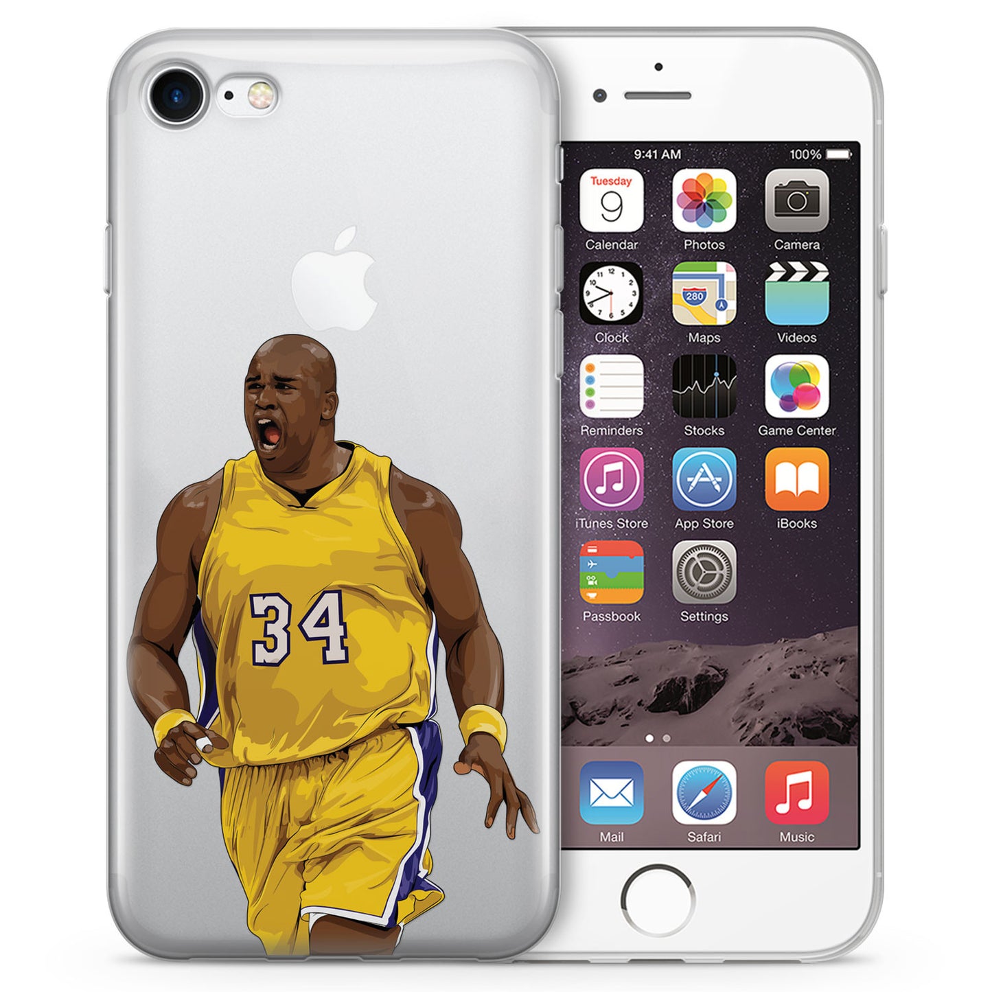Shaq Basketball iPhone Case