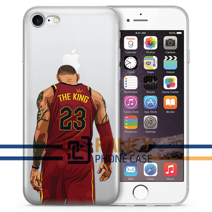 King Red Basketball iPhone Case