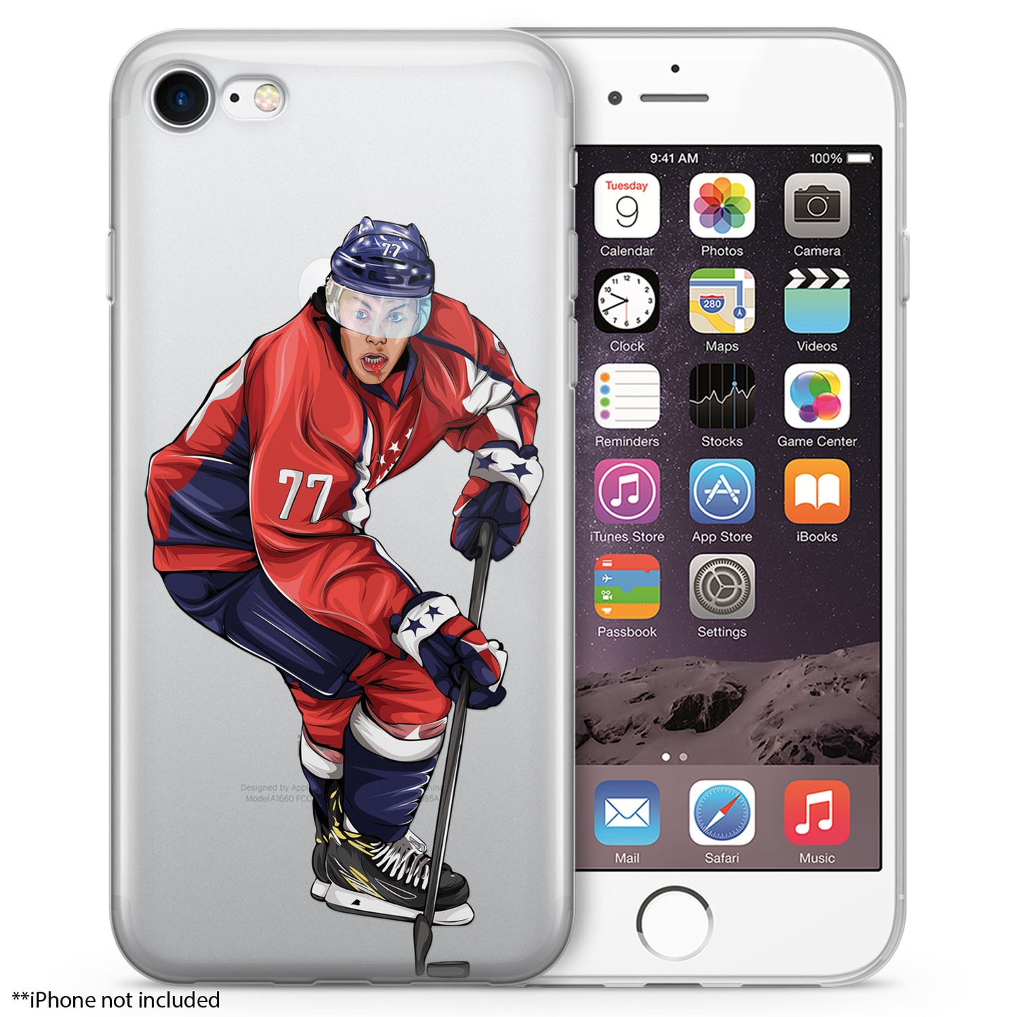 TJ Hockey iPhone Case