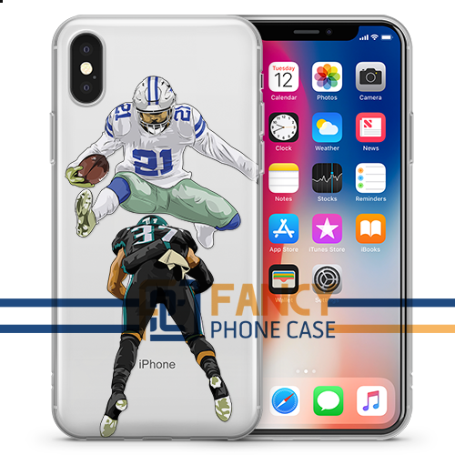 Zeke Hurdle 3 Football iPhone Case