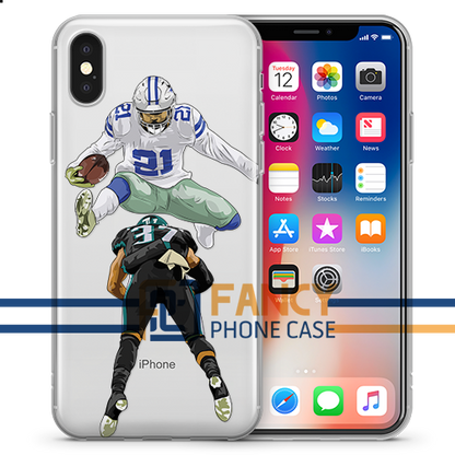 Zeke Hurdle 3 Football iPhone Case